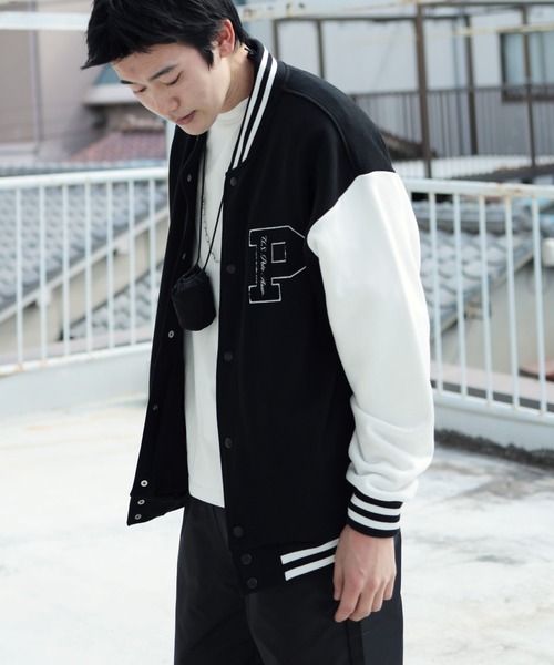 U.S. POLO ASSN. スタジャン Lサイズ ブラック/ホワイト U.S. POLO ASSN.（ユーエスポロアッスン） スタジャン LARGE ブラック