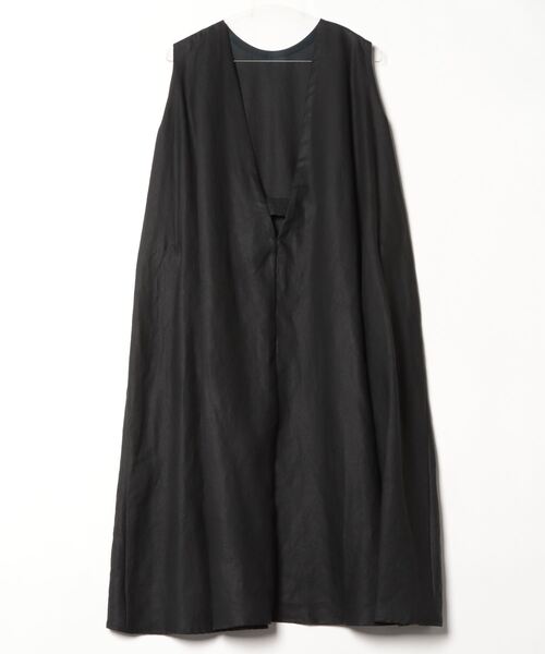 「dahl'ia」 ノースリーブワンピース FREE ブラック レディース_画像2