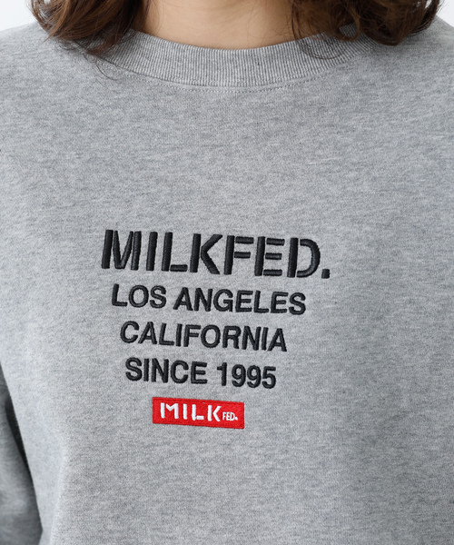「MILKFED.」 スウェットカットソー ONE SIZE アッシュ レディース_画像4