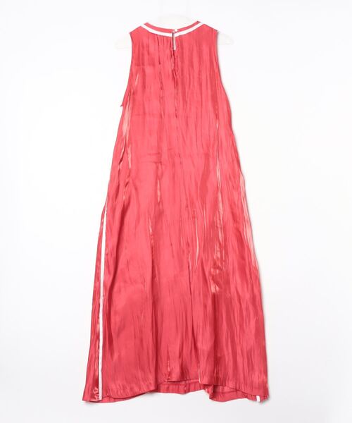 「A PUPIL」 ノースリーブワンピース S レッド レディース_画像2
