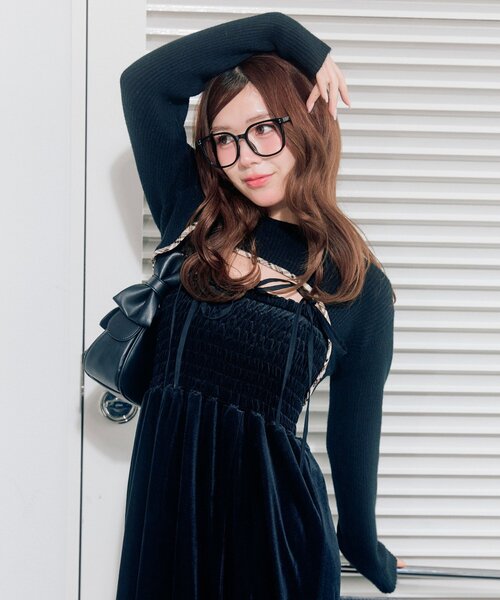 OLIVE des OLIVE（オリーブデオリーブ） ワンピース ニットセット