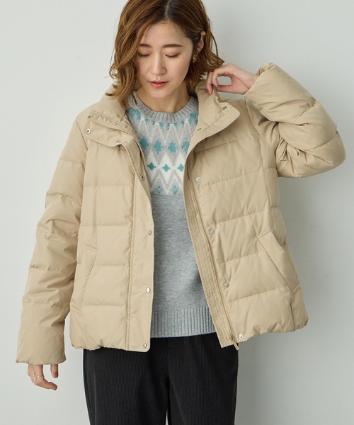 Petit Honfleur（プチオンフルール） コート アウター ショートダウン