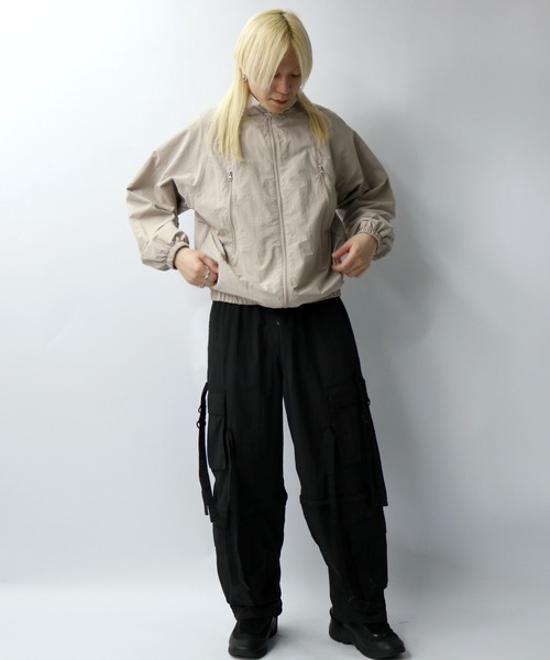 「Starting Over」 ナイロンブルゾン X-LARGE ベージュ メンズ_画像9