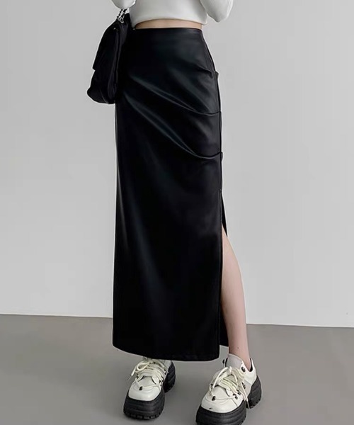 「SHEENA」 「LADY LIKE」タイトスカート M ブラック レディース_画像2