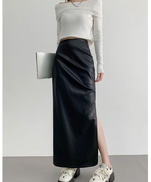 「SHEENA」 「LADY LIKE」タイトスカート M ブラック レディース_画像6