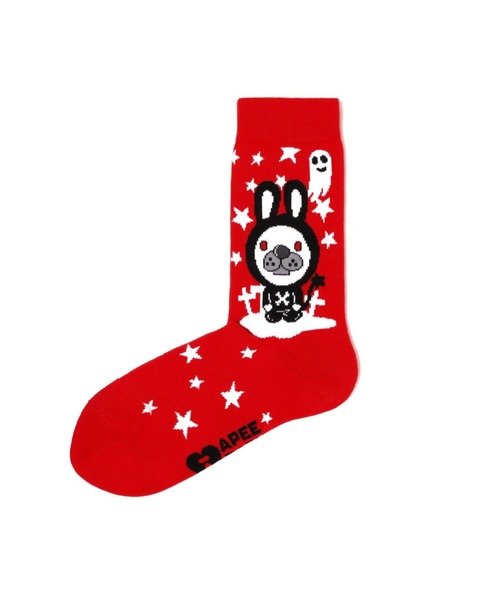 APEE 靴下 JACQUARD GRAPHIC SOCKS #13 レディース : ZOZOTOWN Yahoo