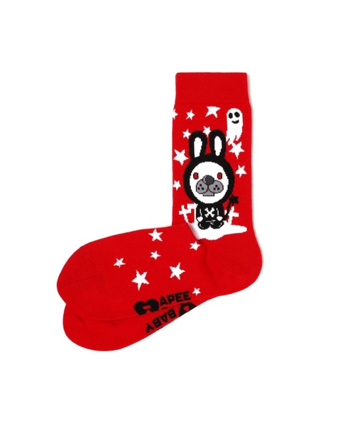 APEE 靴下 JACQUARD GRAPHIC SOCKS #13 レディース : ZOZOTOWN Yahoo
