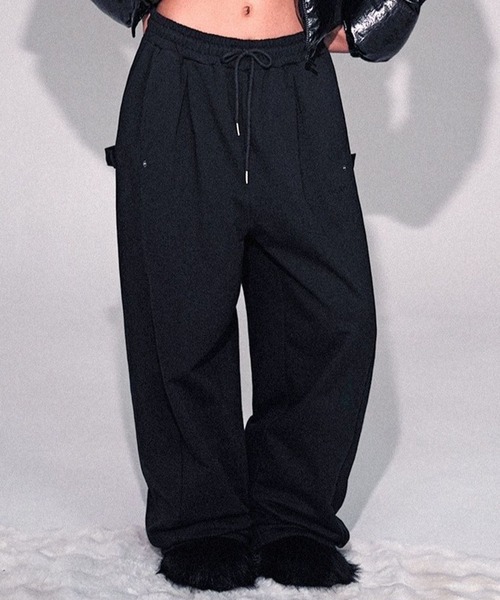 AVANDRESS スウェットパンツ ジャージ AVANDRESS／スナップボタン