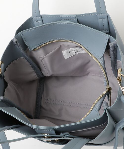 「OPAQUE.CLIP」 2WAYバッグ - ブルー レディース_画像4
