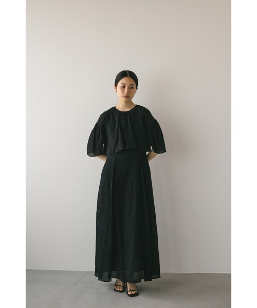 「STYLEMIXER」 半袖ワンピース MEDIUM グリーン レディース_画像3