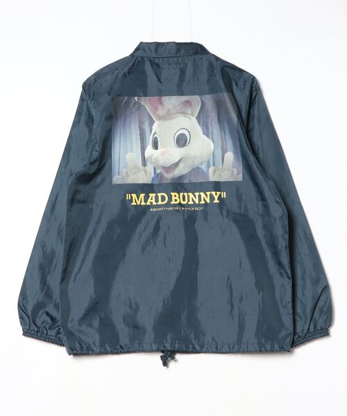 「BOUNTY HUNTER」 コーチジャケット S ネイビー メンズ_画像2