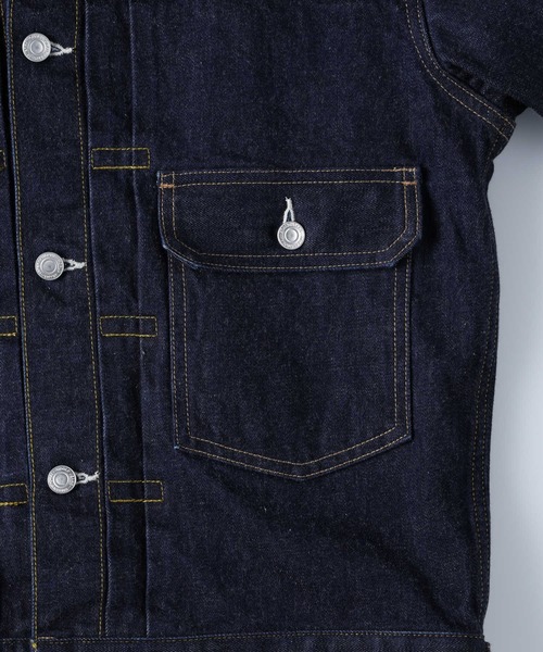 BACK NUMBER デニムジャケット L ダークインディゴブルー メンズ