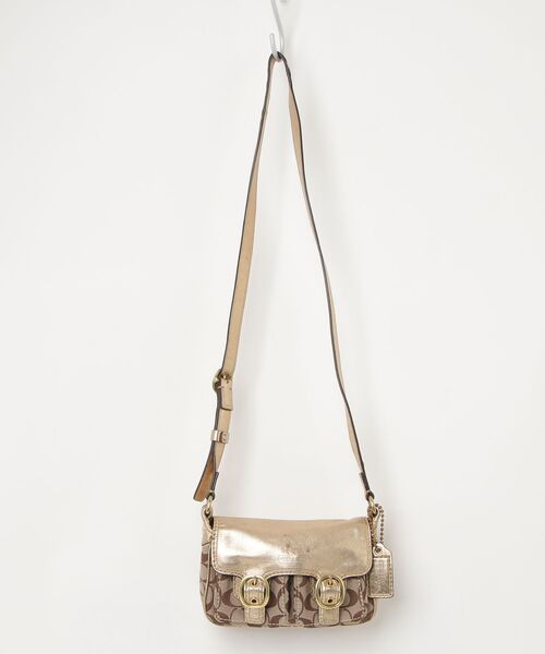 COACH（コーチ） ショルダーバッグ - ベージュ レディース : ZOZOTOWN