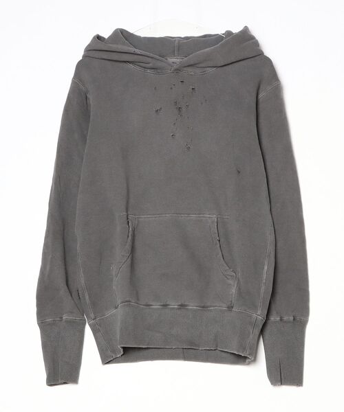 TMT パーカー 「TMT/ティーエムティー」SHOT GUN DAMAGE HOODIE メンズ