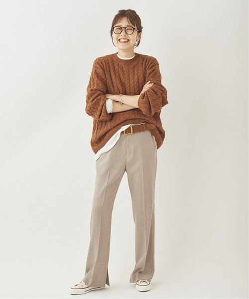 plage（プラージュ） 長袖ニット - ブラック レディース : ZOZOTOWN