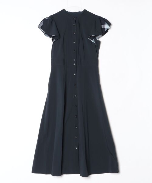 ブルーレーベル　クレストブリッジ　半袖ワンピース　36 BLUE LABEL CRESTBRIDGE（ブルーレーベルクレストブリッジ） 半袖