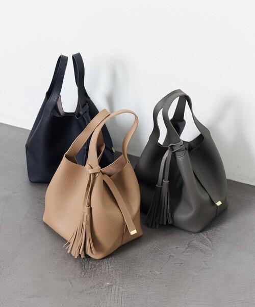 【美品】BEAURE × FREAK’S STORE ワンショルダーバッグ　黒 FREAK'S STORE（フリークスストア） トートバッグ BEAURE × FREAK'S
