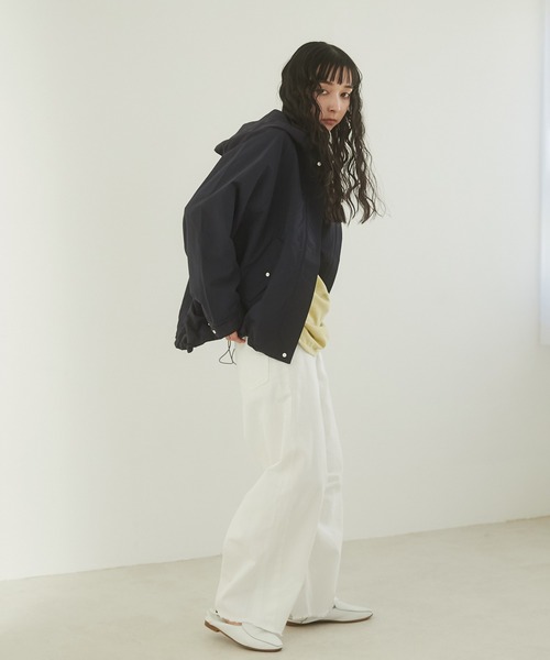 「hunch」 「dress for myself」マウンテンパーカー FREE ホワイト レディース_画像3