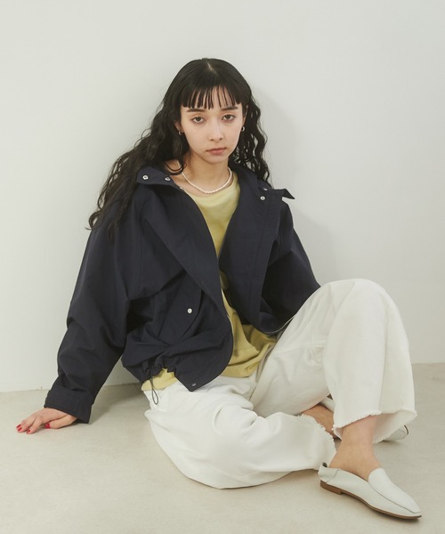 「hunch」 「dress for myself」マウンテンパーカー FREE ホワイト レディース_画像8