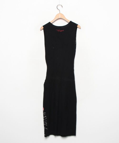 「Desigual」 ニットワンピース S ブラック レディース_画像2