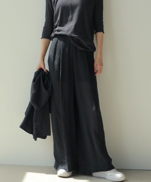 「ETRE TOKYO」 パンツ S ベージュ レディースの画像