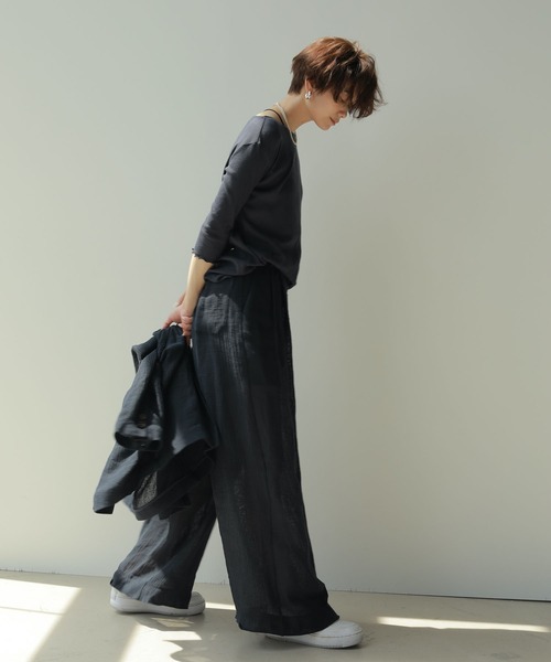 「ETRE TOKYO」 パンツ S ベージュ レディースの画像