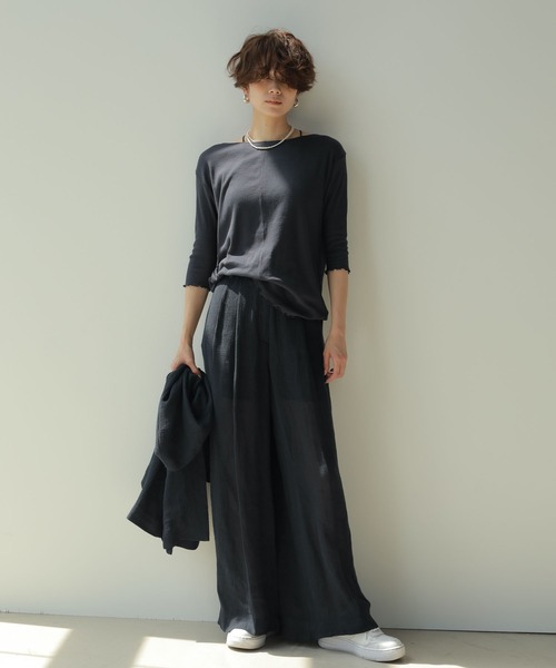 「ETRE TOKYO」 パンツ S ベージュ レディースの画像