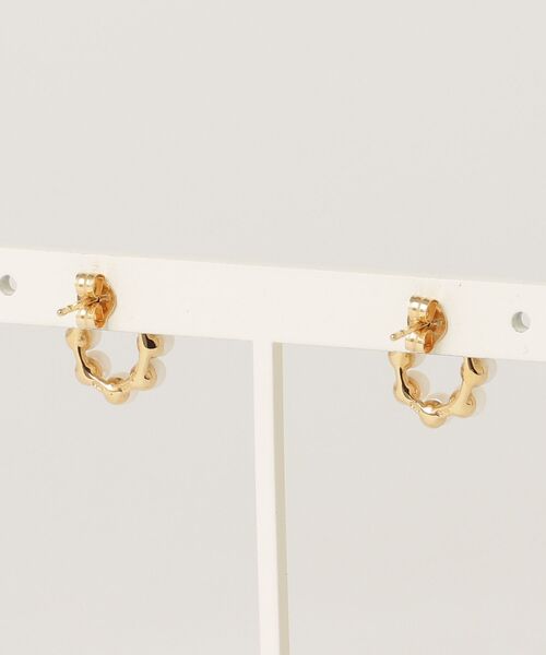 「ete」 ピアス（両耳用） FREE イエローゴールド レディース_画像2