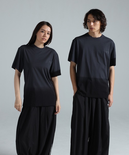 Y-3 tシャツ DIPPED REGULAR SHORT SLEEVE TEE メンズ レディース