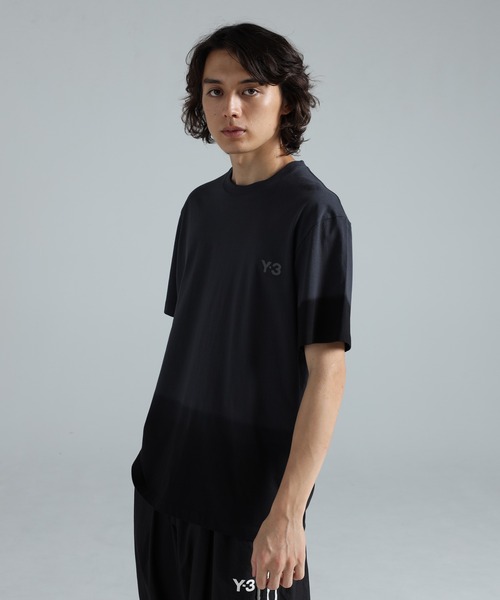 Y-3 tシャツ DIPPED REGULAR SHORT SLEEVE TEE メンズ レディース