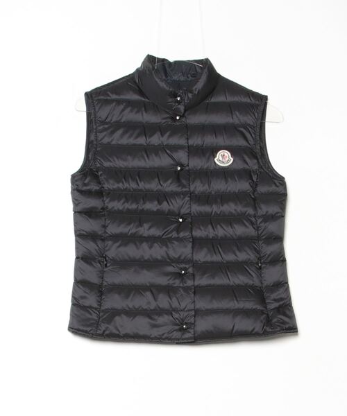 MONCLER（モンクレール） ダウンベスト 0 ブラック レディース