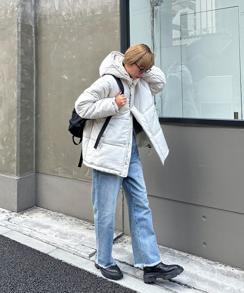 「feepur」 ブルゾン MEDIUM アイボリー レディース_画像7