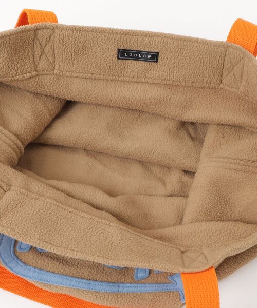 「LUDLOW」 ワンポイントトートバッグ - ブラウン レディース_画像4