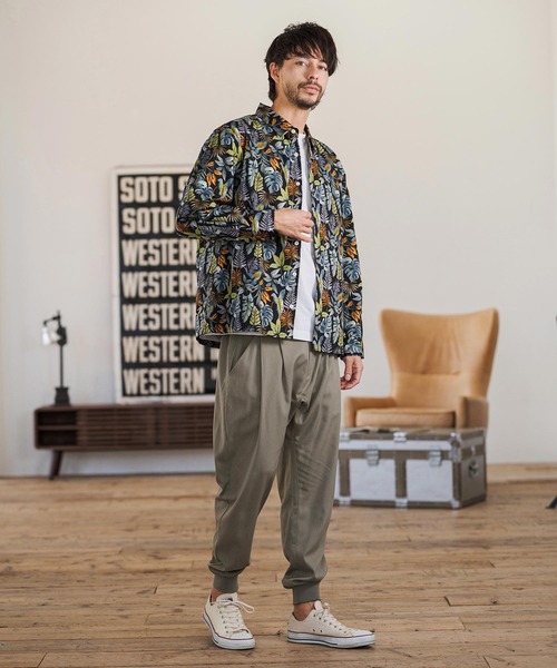 CAMBIO（カンビオ） スラックス mp14599-Slacks Fabric Jogger Pants