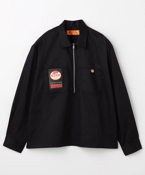 RED KAP（レッドキャップ） シャツ 別注 ハーフジップ ロングスリーブ