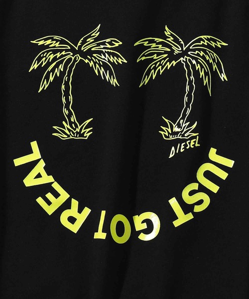 「DIESEL KIDS」 「KIDS」半袖Tシャツ 4Y グレー キッズ_画像7