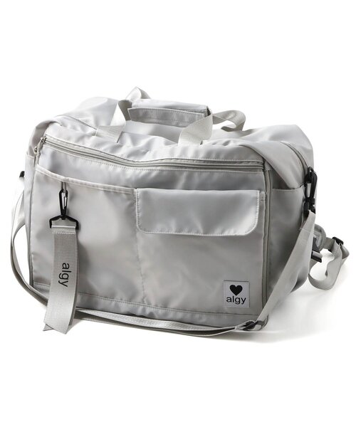algy（アルジー） ボストンバッグ 3WAY拡張ボストンBAG「22-30L
