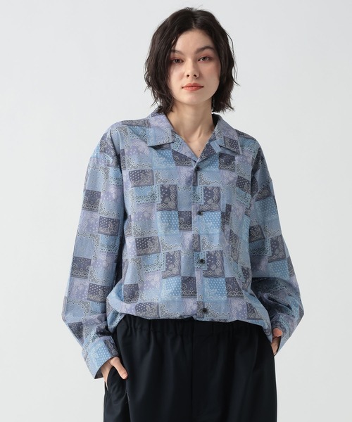 George's シャツ ペイズリー柄シャツ メンズ レディース : ZOZOTOWN