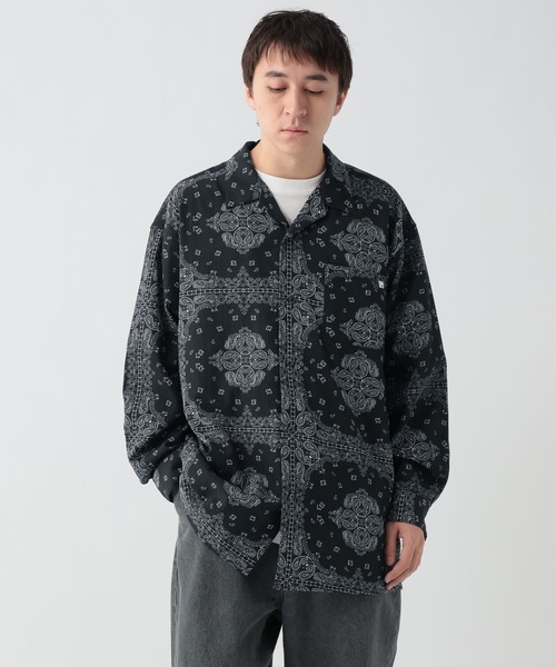 George's シャツ ペイズリー柄シャツ メンズ レディース : ZOZOTOWN