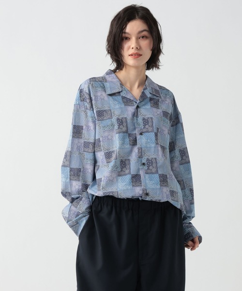 George's シャツ ペイズリー柄シャツ メンズ レディース : ZOZOTOWN