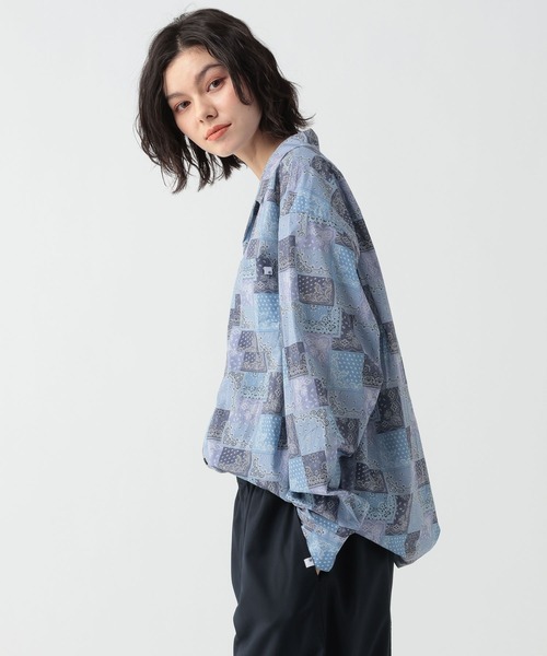 George's シャツ ペイズリー柄シャツ メンズ レディース : ZOZOTOWN