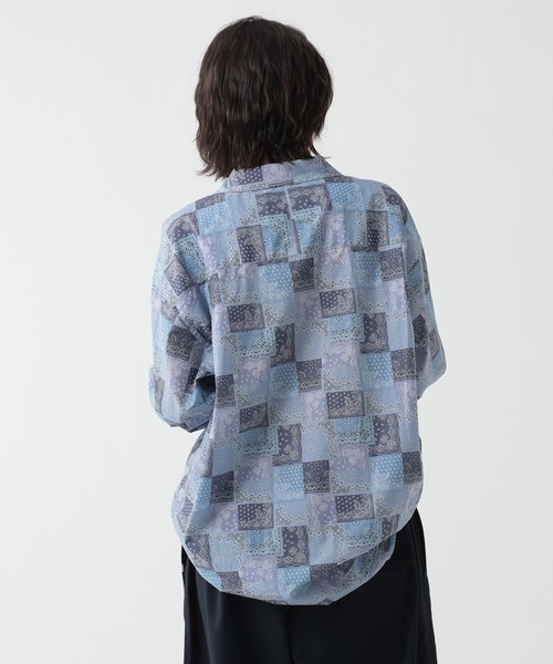 George's シャツ ペイズリー柄シャツ メンズ レディース : ZOZOTOWN
