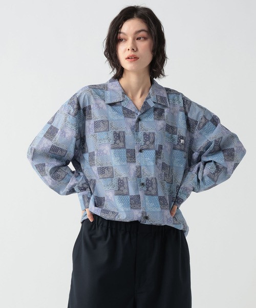 George's シャツ ペイズリー柄シャツ メンズ レディース : ZOZOTOWN