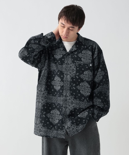 George's シャツ ペイズリー柄シャツ メンズ レディース : ZOZOTOWN