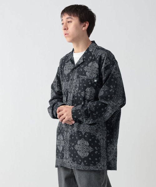 George's シャツ ペイズリー柄シャツ メンズ レディース : ZOZOTOWN