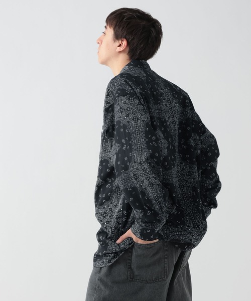 George's シャツ ペイズリー柄シャツ メンズ レディース : ZOZOTOWN