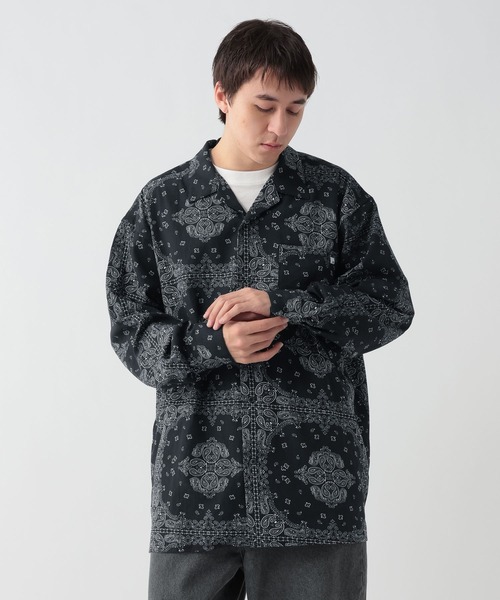 ナンバーナイン　ペイズリー柄シャツ　サイズ3 George's シャツ ペイズリー柄シャツ メンズ レディース : ZOZOTOWN
