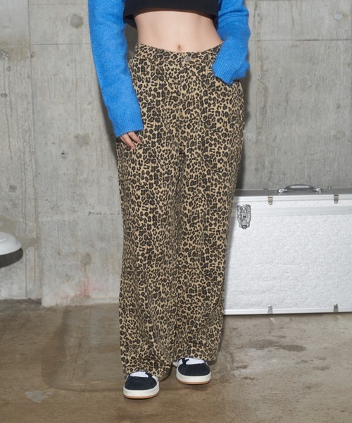 「JUST A NOON」 パンツ SMALL イエロー レディース_画像2