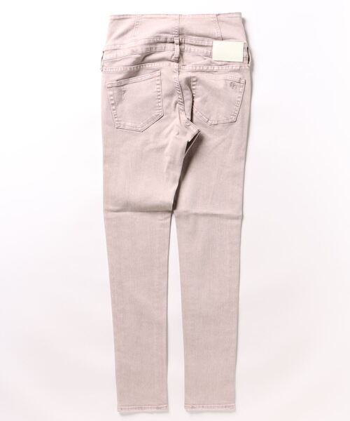 「GYDA」 スキニーパンツ MEDIUM ベージュ レディース_画像2