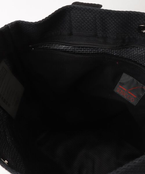 「BEAMS JAPAN」 トートバッグ「sasiccoコラボ」 ONE SIZE ブラック レディース_画像4